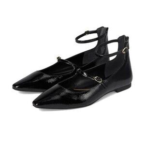 Kenneth Cole Women's Nolita Strappy Flats Black Size 8.5